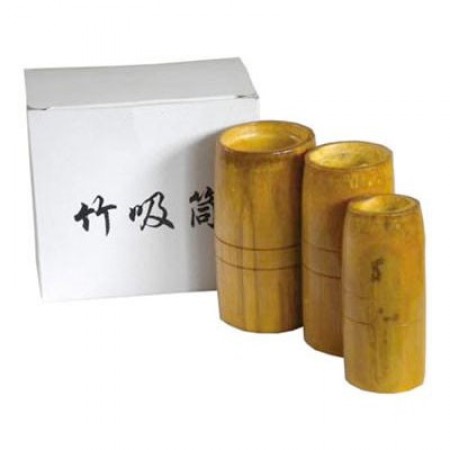 Ventosas em Bambu - 3 Pcs